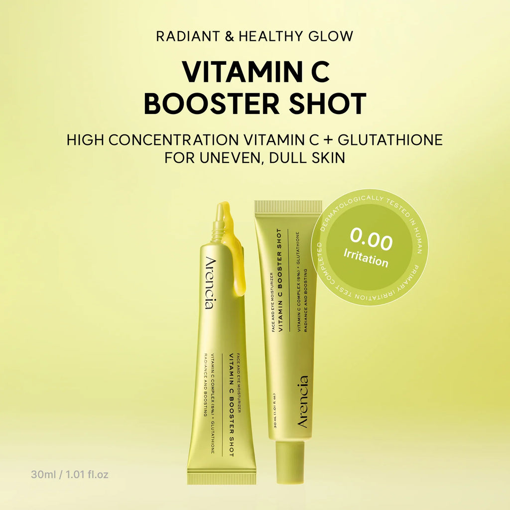 Arencia Vitamin C Booster Shot for Bright, Healthy Skin Glow