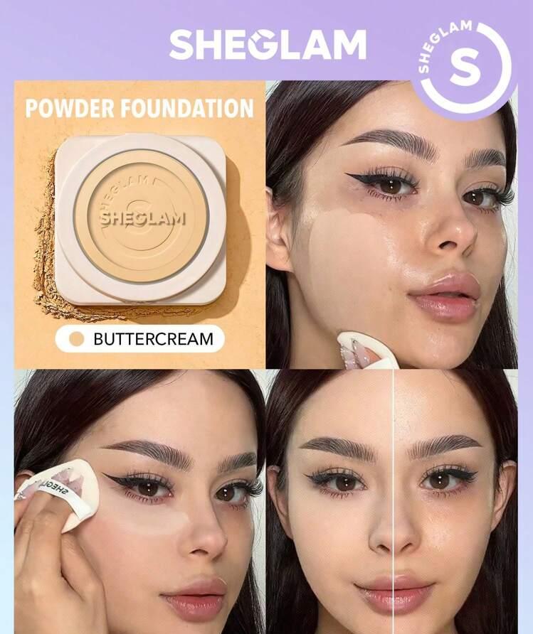 Sheglam Skin-Focus High Coverage Powder Foundation