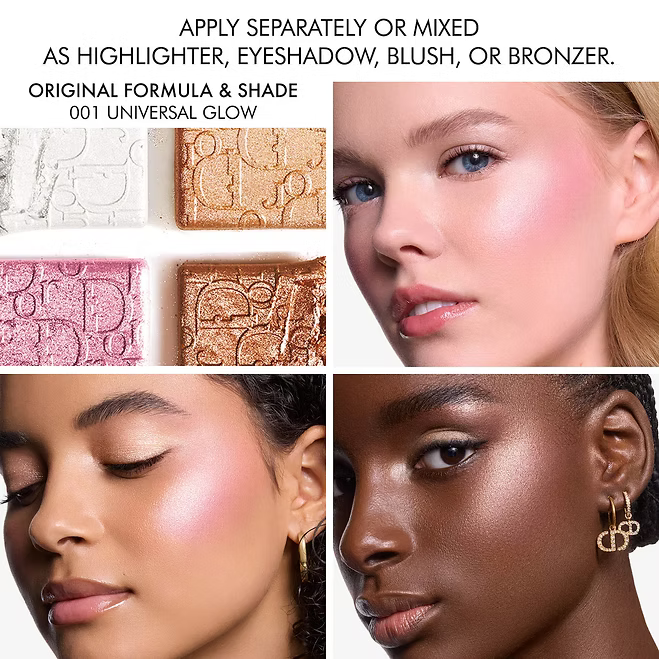 DIOR - Backstage Glow Maximizer Face Palette 001 universal glow