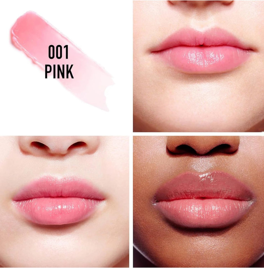 Dior Addict Lip Glow Lip Balm Lip Kit - 004 Coral +001 Pink