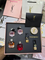 YSL Mon Paris 7in1 Gift Set Pink Box And Bag