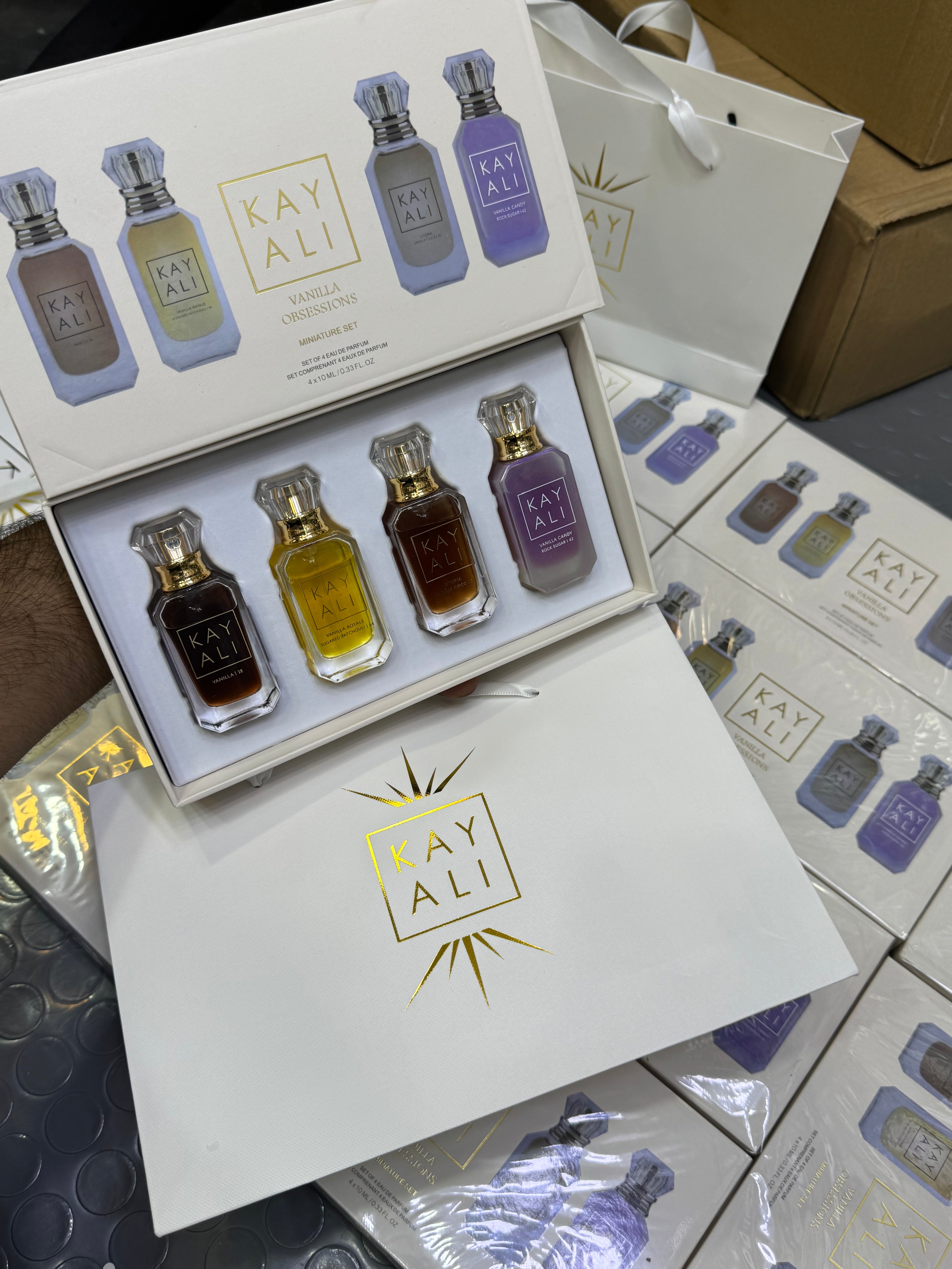 KAYALI VANILLA OBSESSIONS MINIATURE SET (4x10ml)