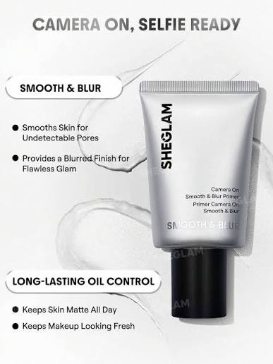 SHEGLAM CAMERA ON PRIMER