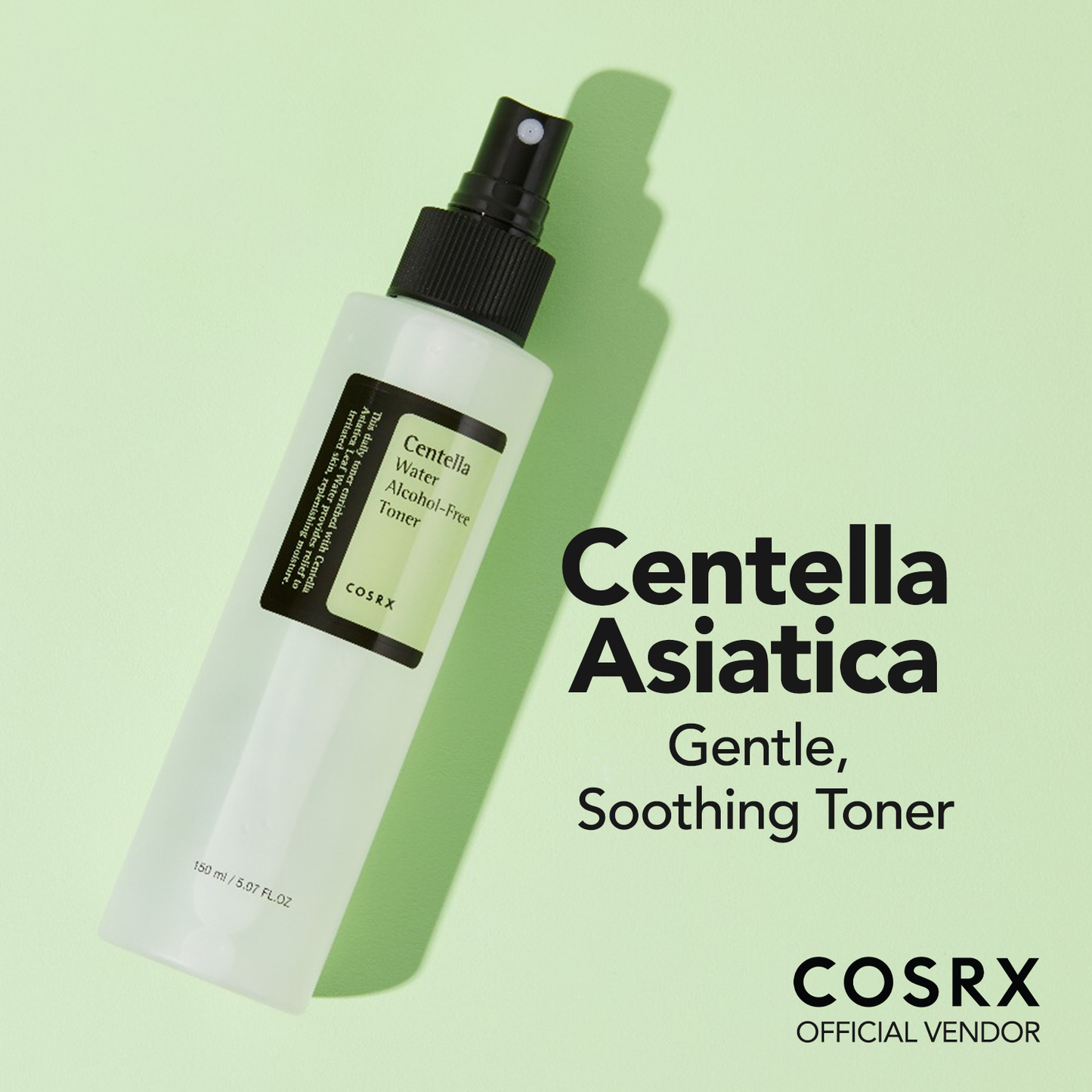 COSRX CENTELLA WATER ALCOHOL-FREE TONER 150 ML