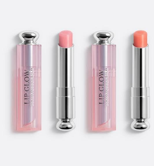Dior Addict Lip Glow Lip Balm Lip Kit - 004 Coral +001 Pink