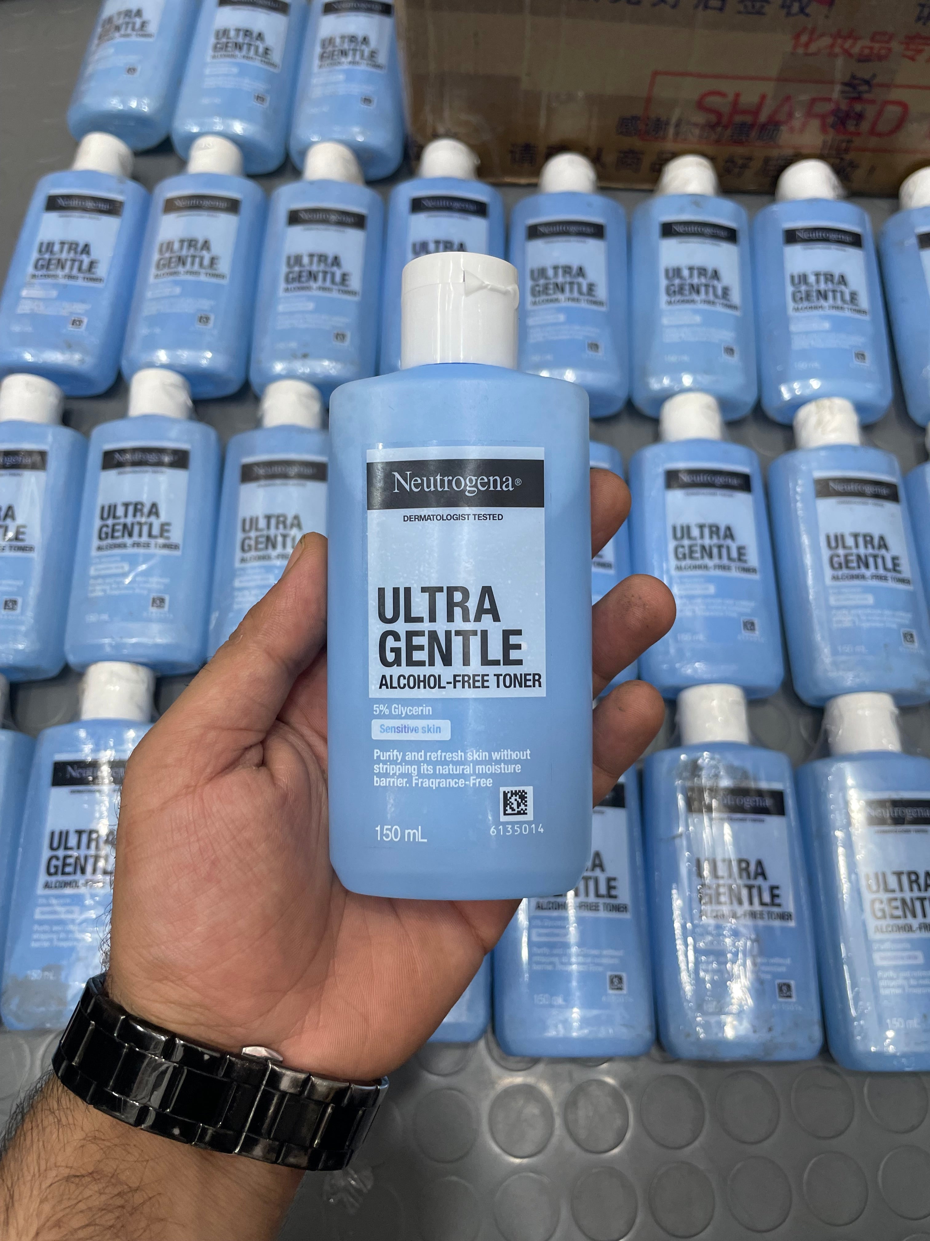 NEUTROGENA ULTRA GENTLE ALCOHOL 5% GLYCERIN