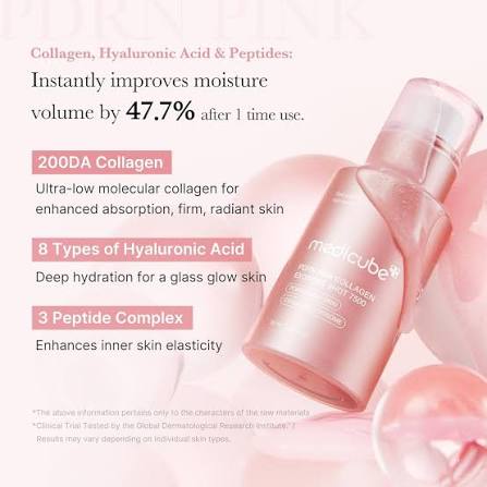 MEDICUBE PDRN PINK COLLAGEN EXOSOME SHOT 7,500 PPM