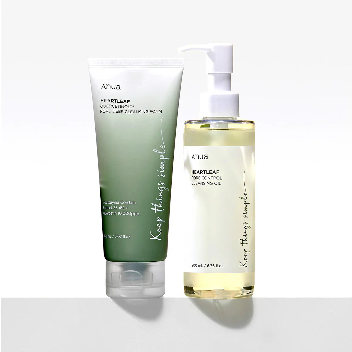 ANUA CLEANSING BUNDLE (CLEANSING OIL+FOAM CLEANSER)