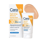Cerave Hydrating Mineral Sunscreen Sheer Tint 30SPF