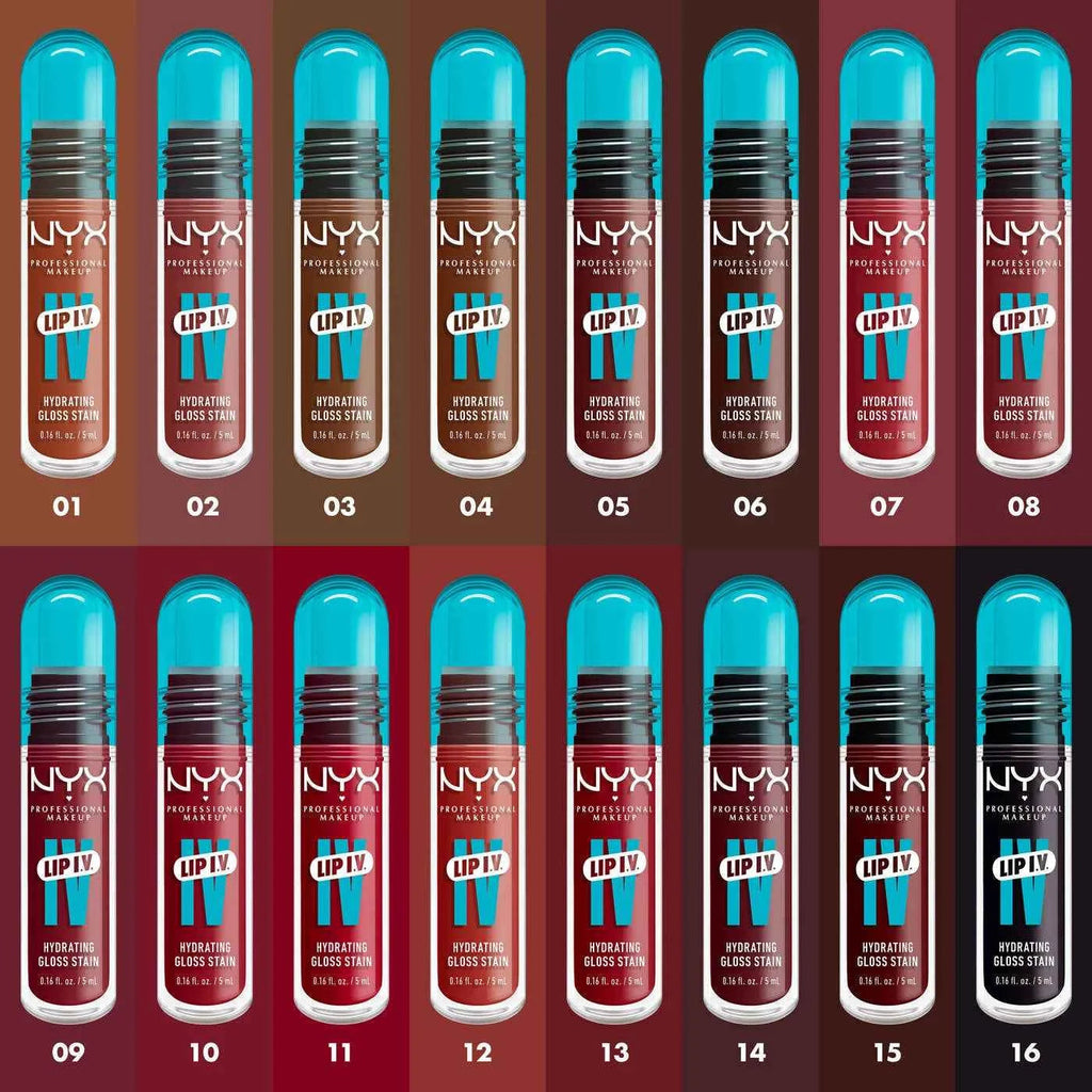 nyx Lip I.V. Hydrating Lip Gloss Stain