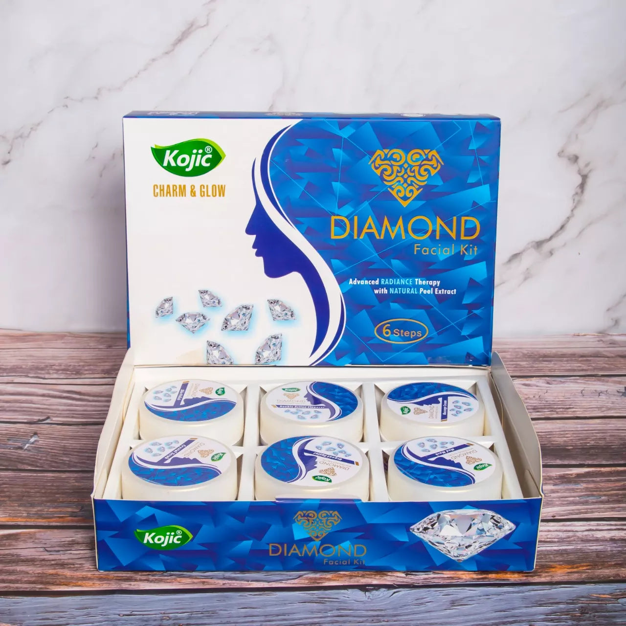 Kojic Diamond Facial Kit | Advanced Radiance Therapy