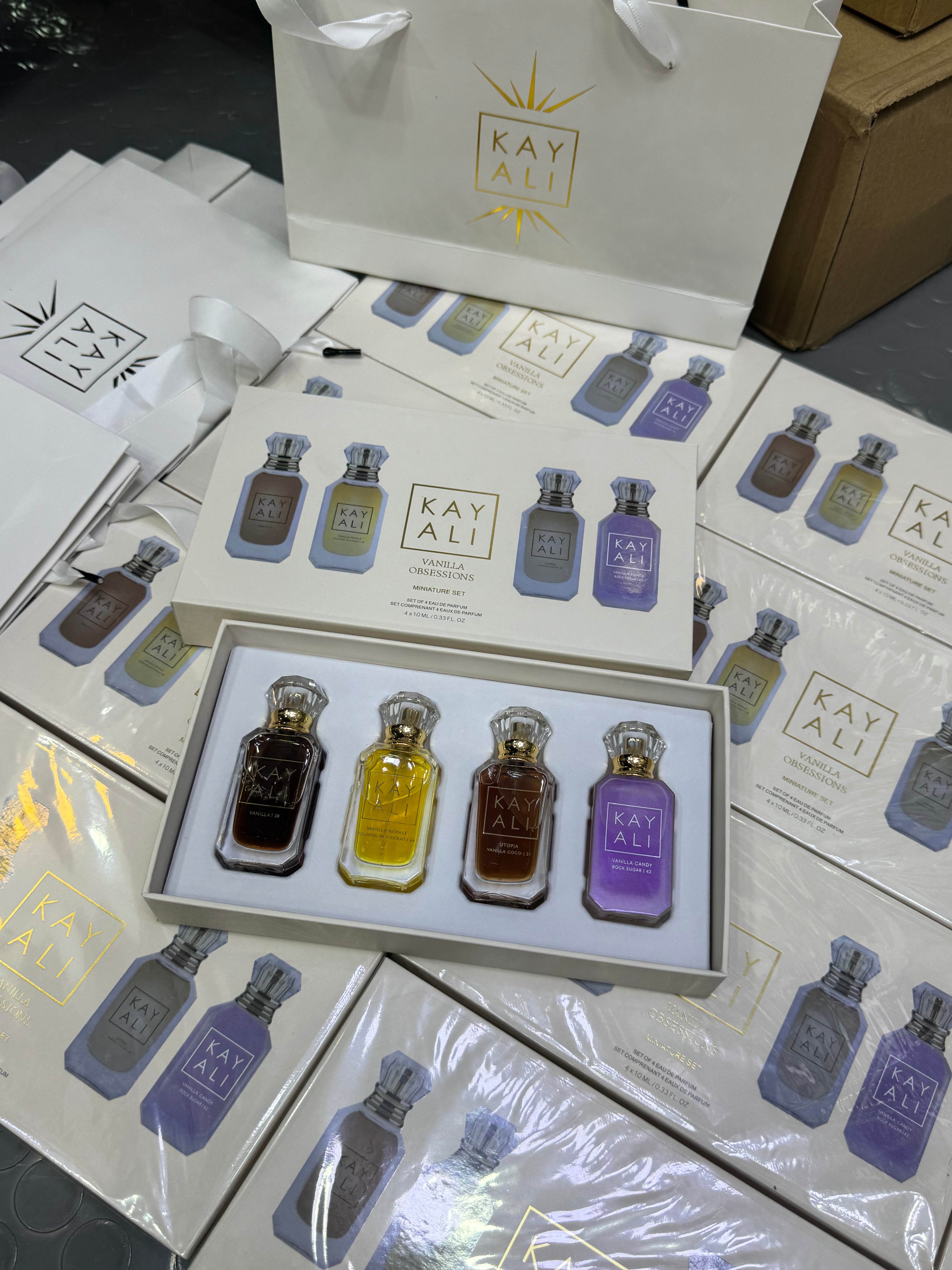 KAYALI VANILLA OBSESSIONS MINIATURE SET (4x10ml)