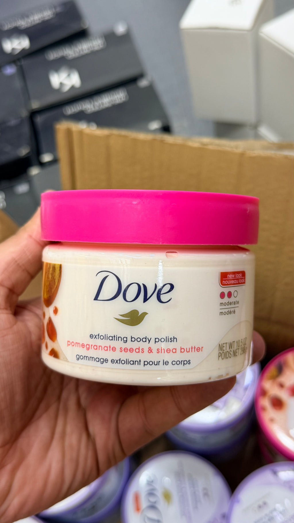 dove exfolianting body polish