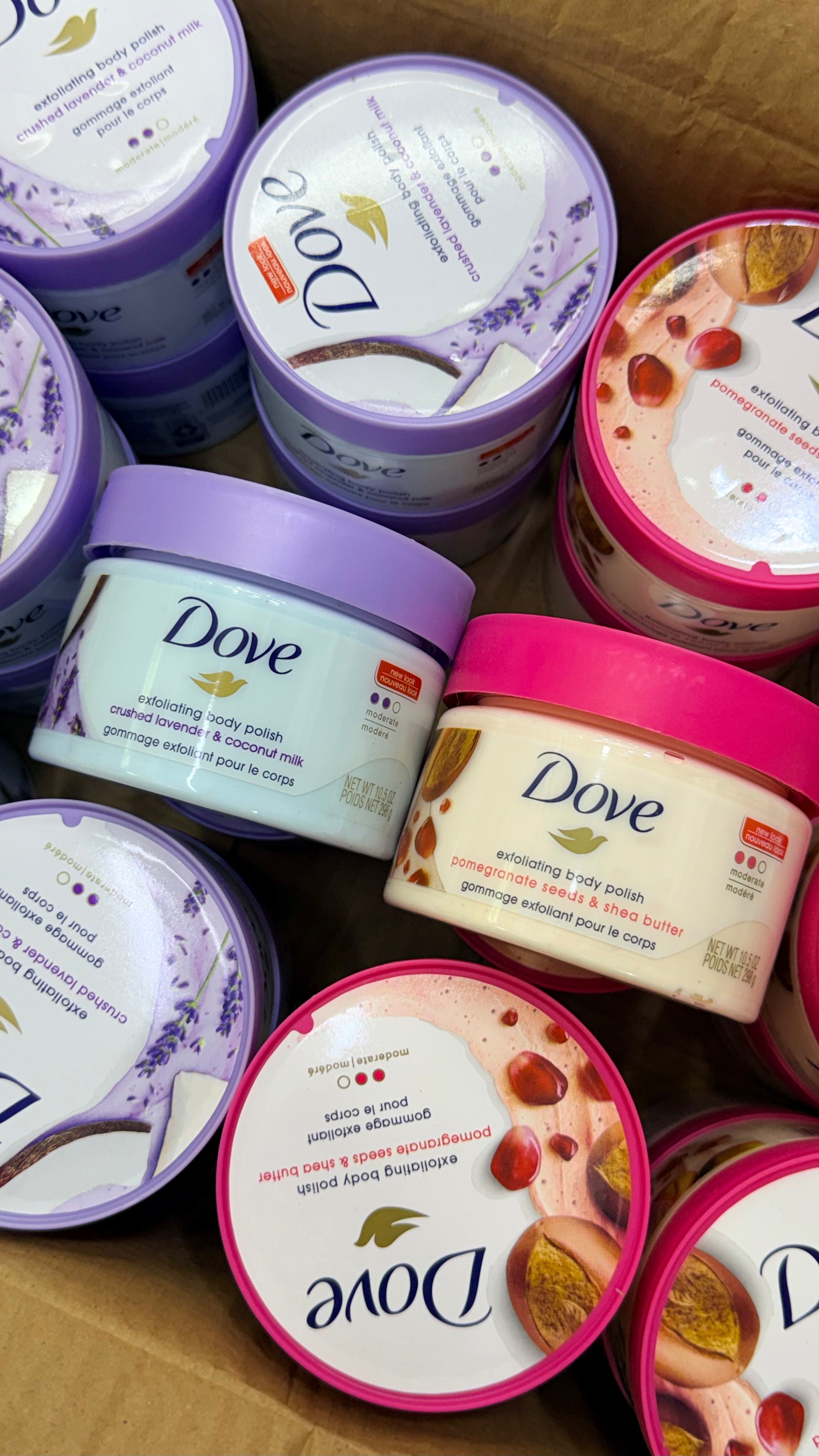 dove exfolianting body polish