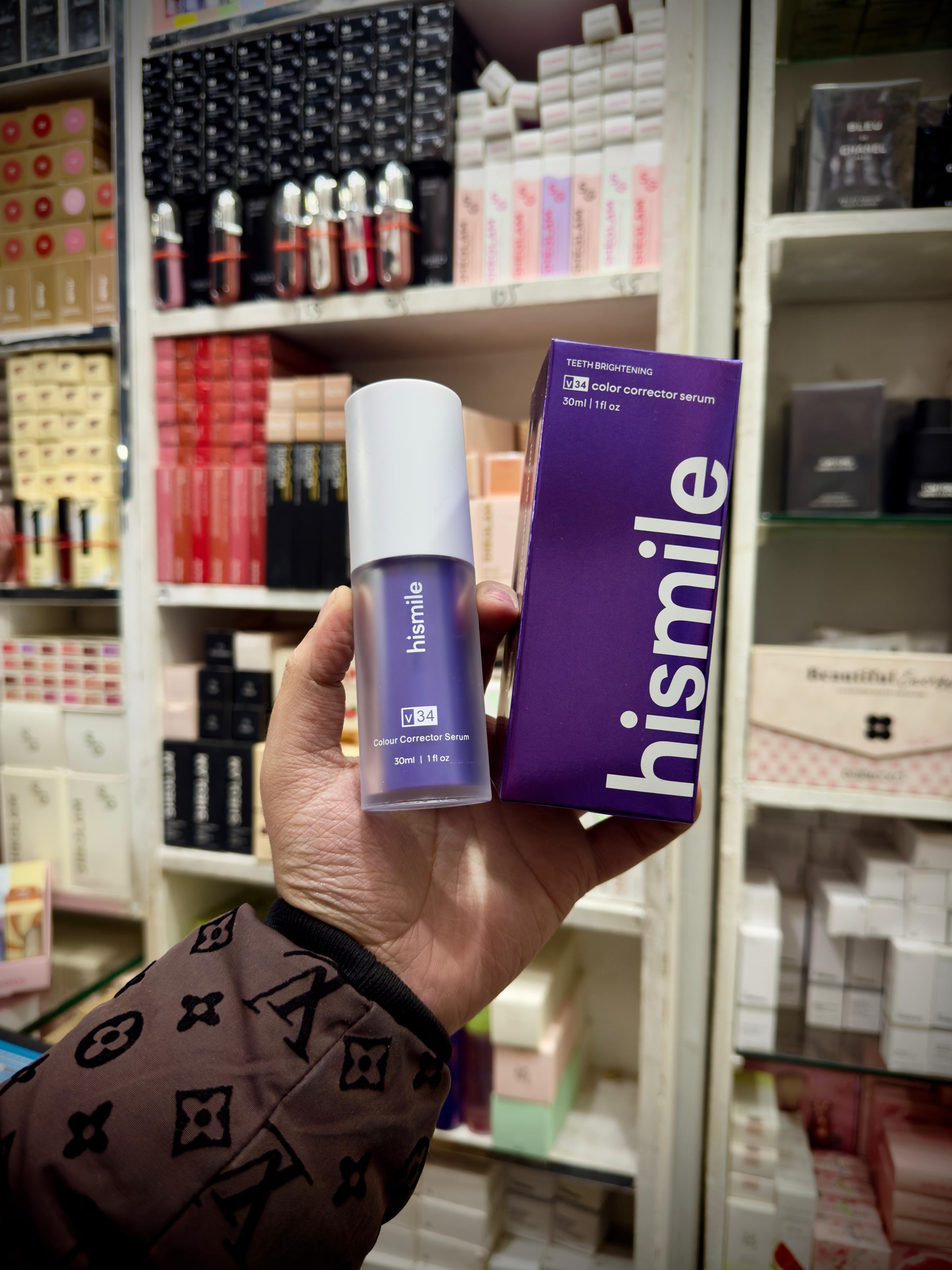 HISMILE TEETH BRIGHTENING COLOUR CORRCTING SERUM