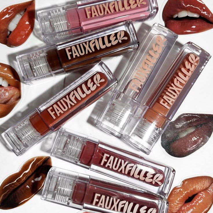 HUDA BEAUTY Faux Filler Extra Shine Lip Gloss