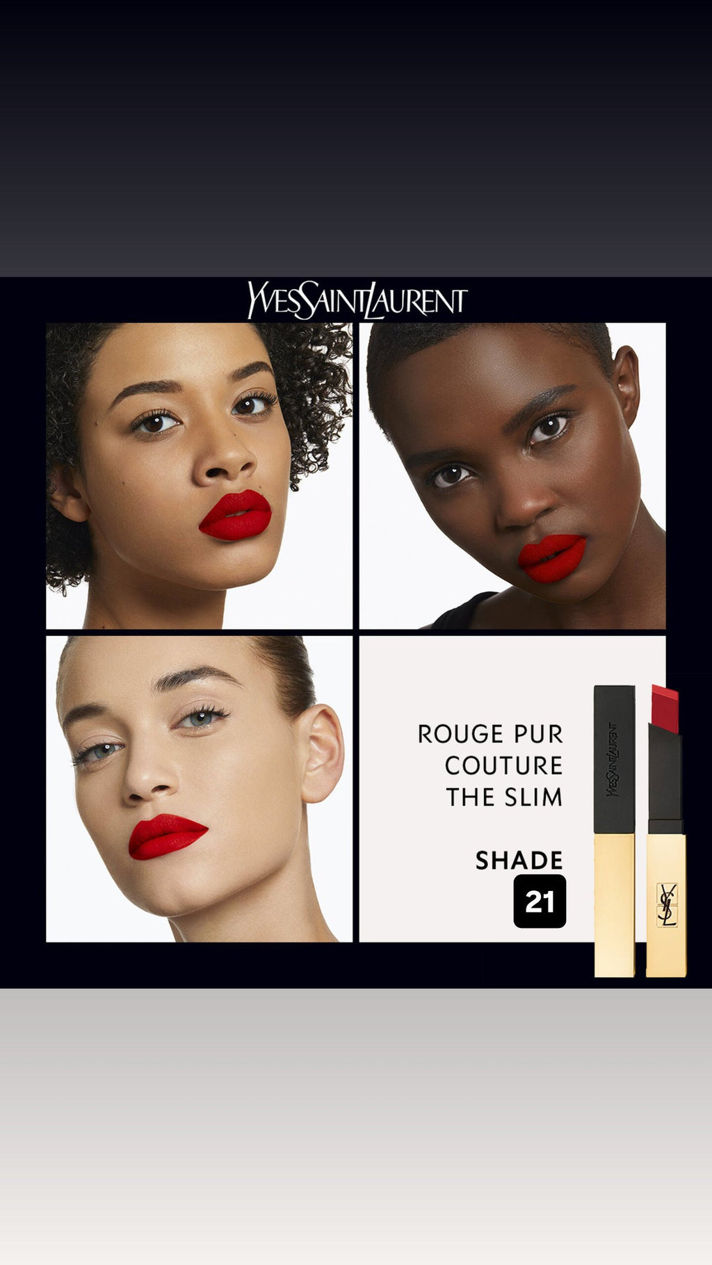 YSL The Slim Matte Longwear Lipstick