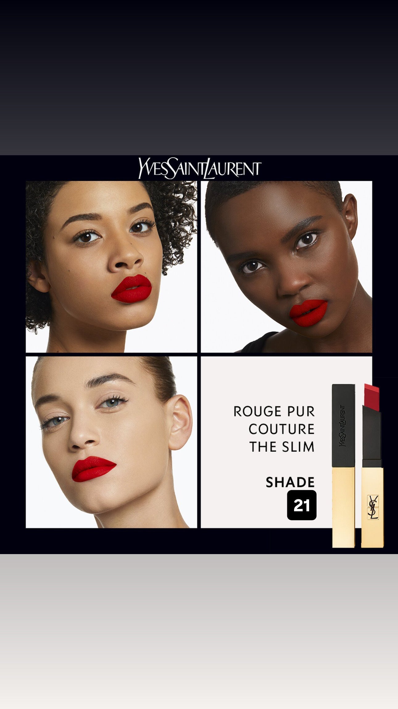 YSL The Slim Matte Longwear Lipstick