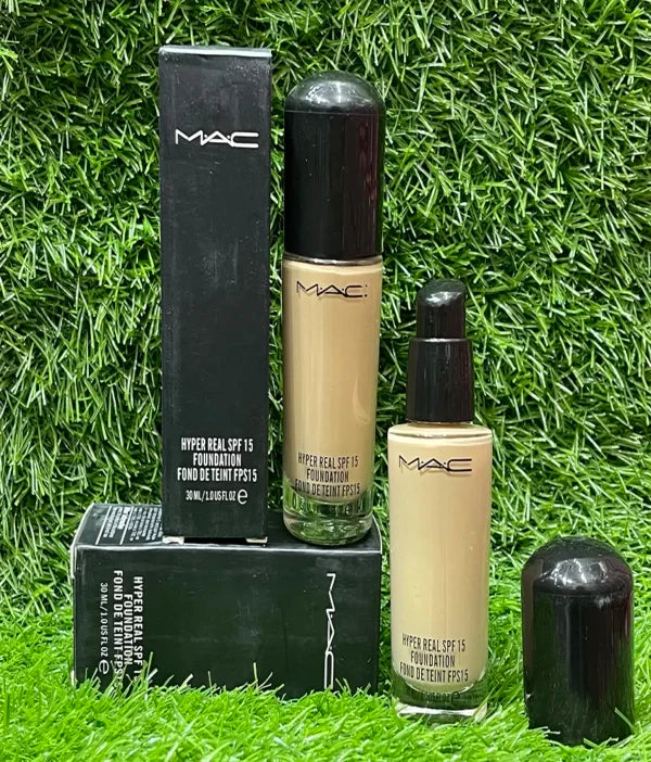 MAC HYPER REAL SPF 15 FOUNDATION - AM Store