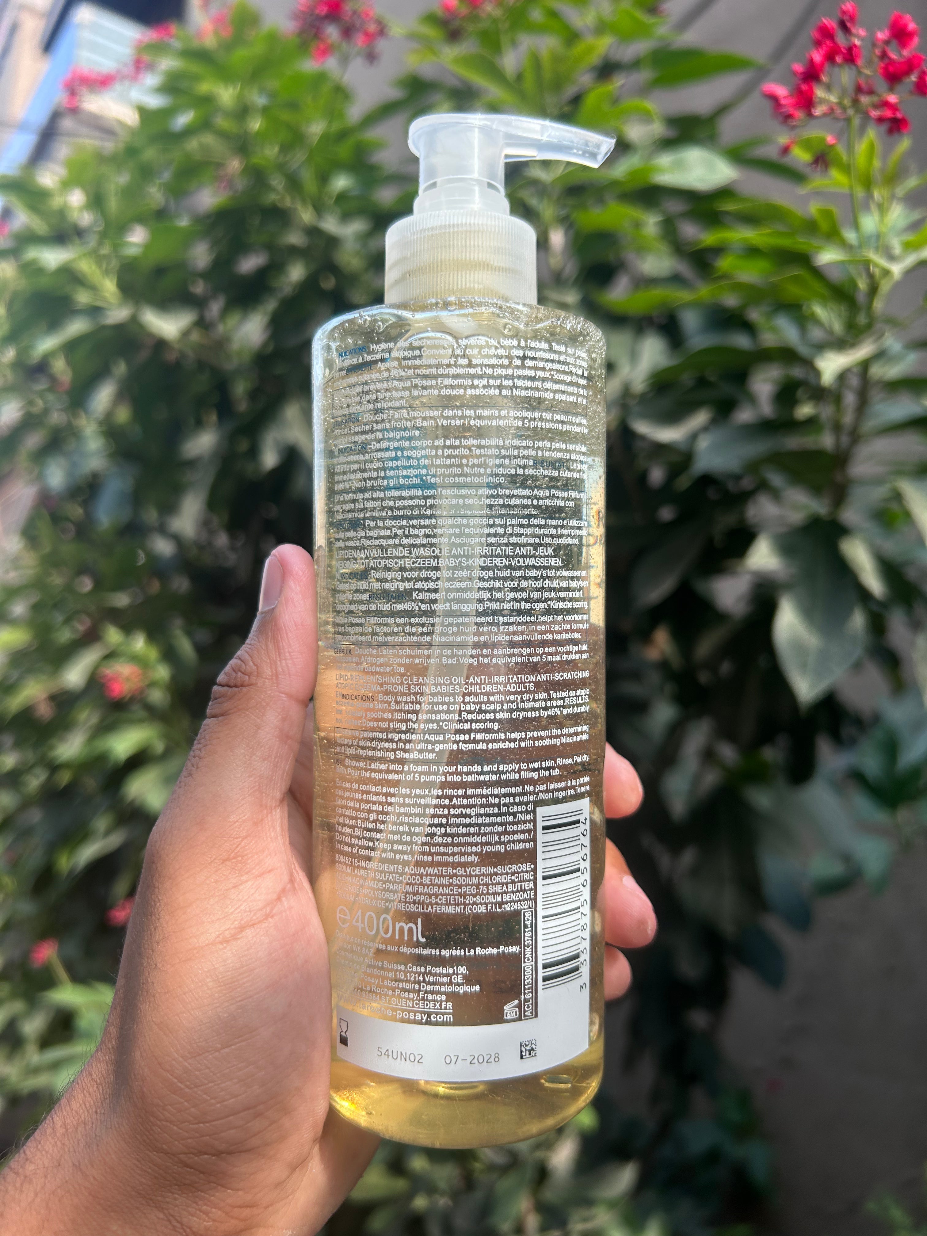 La Roche-Posay Lipikr AP+ GENTLE FOAMING CLEANSING OIL