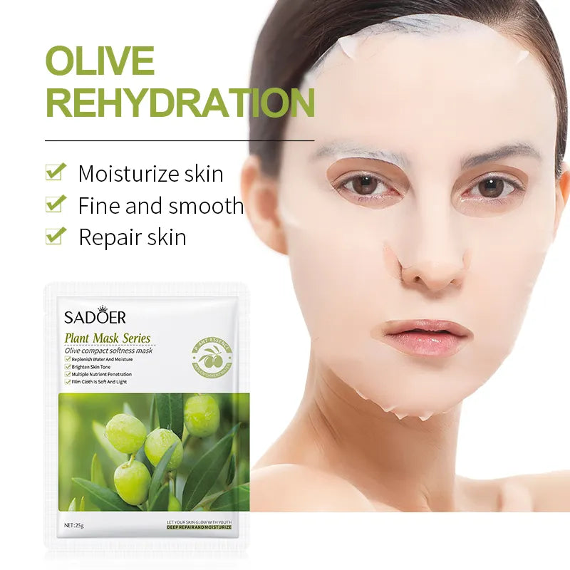 SADOER Olive Softness Face Sheet Mask