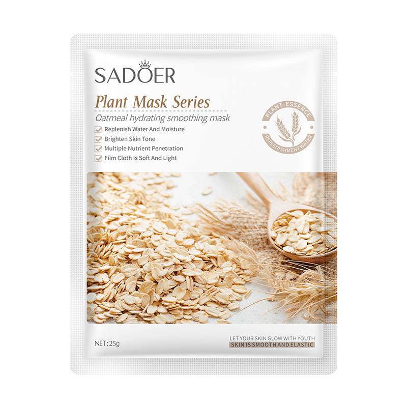 SADOER Oatmeal Hydrating Smoothing Face Sheet Mask