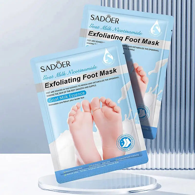 Sadoer Goat Milk Essence Exfoliating Foot Mask 1pair