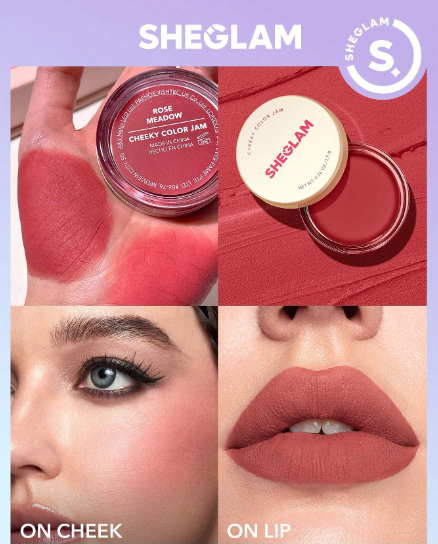 SHEGLAM CHEEKY COLOR JAM - ROSE MEADOW