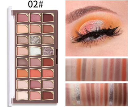 Missrose Rose 24-Color Eyeshadow PAN