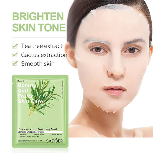 Sadoer Botany And Fruits Tea Tree Fresh Face Sheet Mask