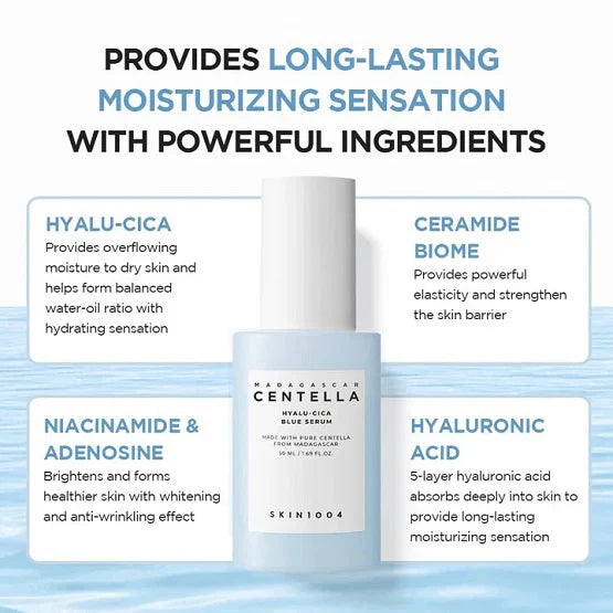 Madagascar Centella Hyalu-Cica Blue Serum(50ml)