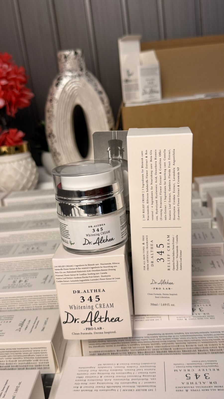 Dr Althea 345 Whitening + Relief Cream Bundle