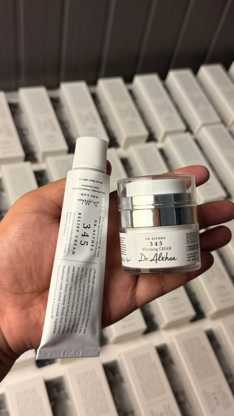 Dr Althea 345 Whitening + Relief Cream Bundle
