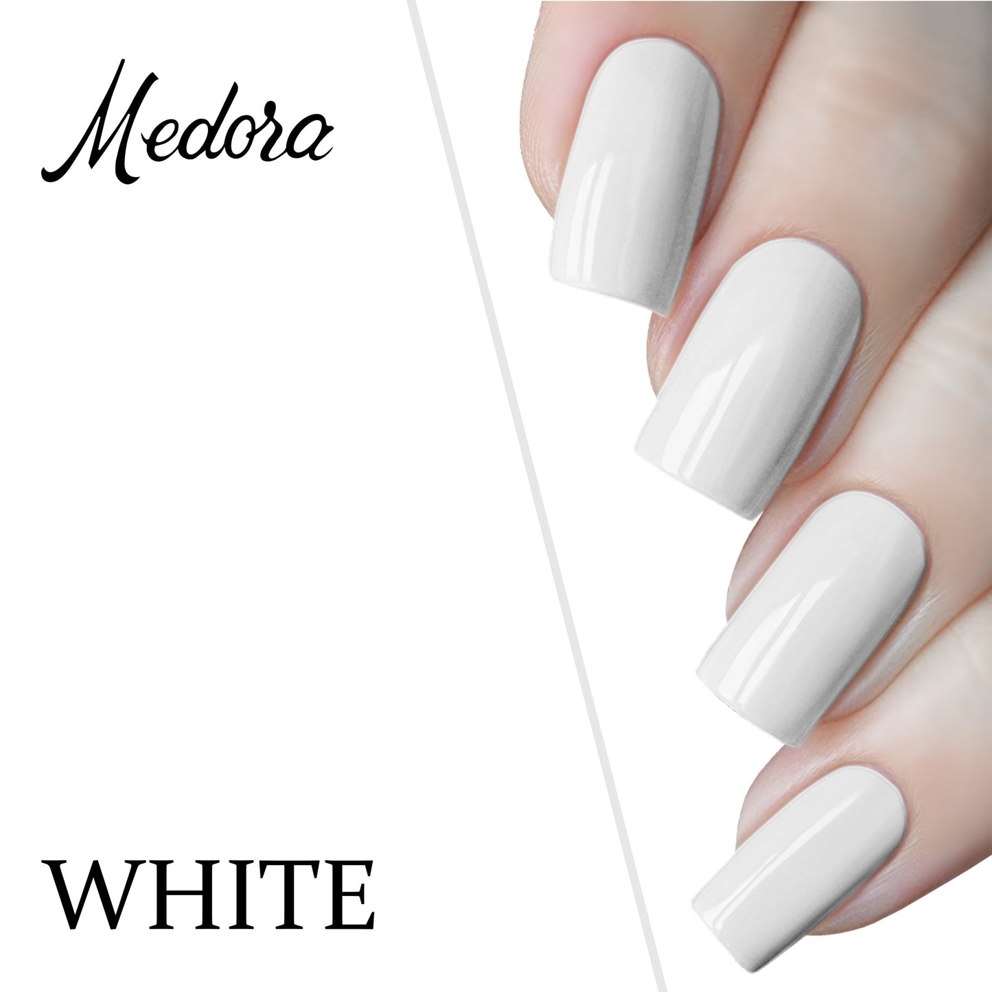 Medora - Nail Polish Enamel- French Manicure White