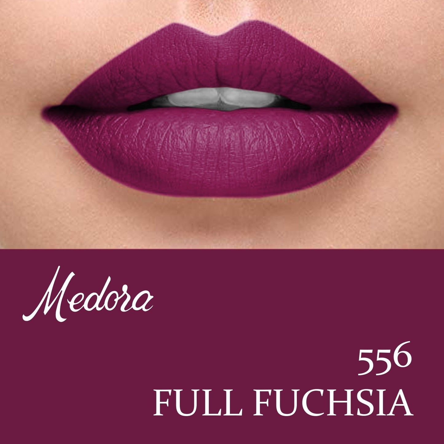 Medora - Matte Lipstick- 556 - Full Fuchsia