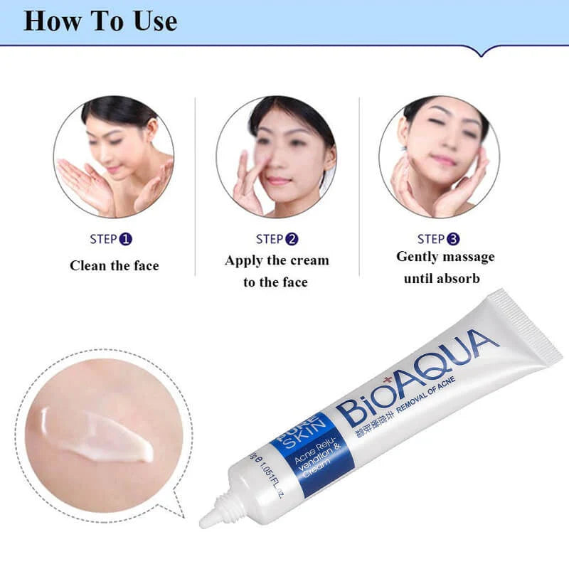 BIOAQUA Anti Acne Cream Acne Scar Removal Cream