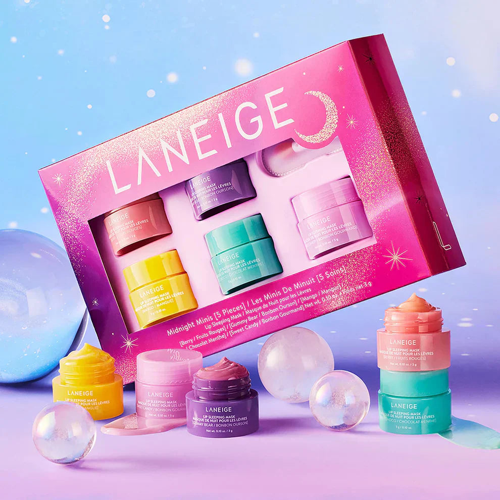 LANEIGE Midnight Minis: Lip Sleeping Mask Intense Hyration with Vitamin C