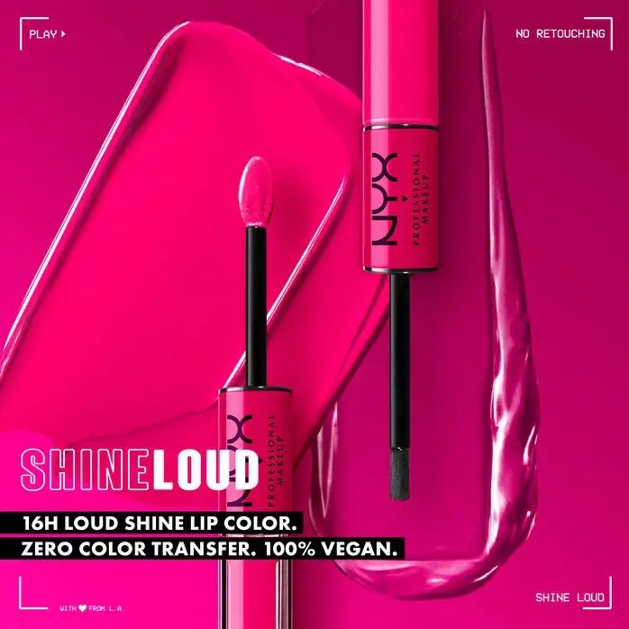 NYX SHINE LOUD HIGH SHINE LIP COLOR