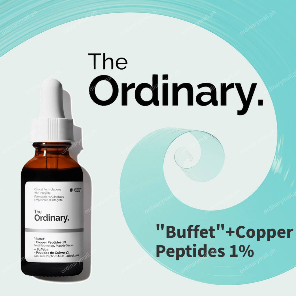 THE ORDINARY "BUFFET" + COPPER PEPTIDES 1% SERUM ANTI AGING REPAIR 30ML