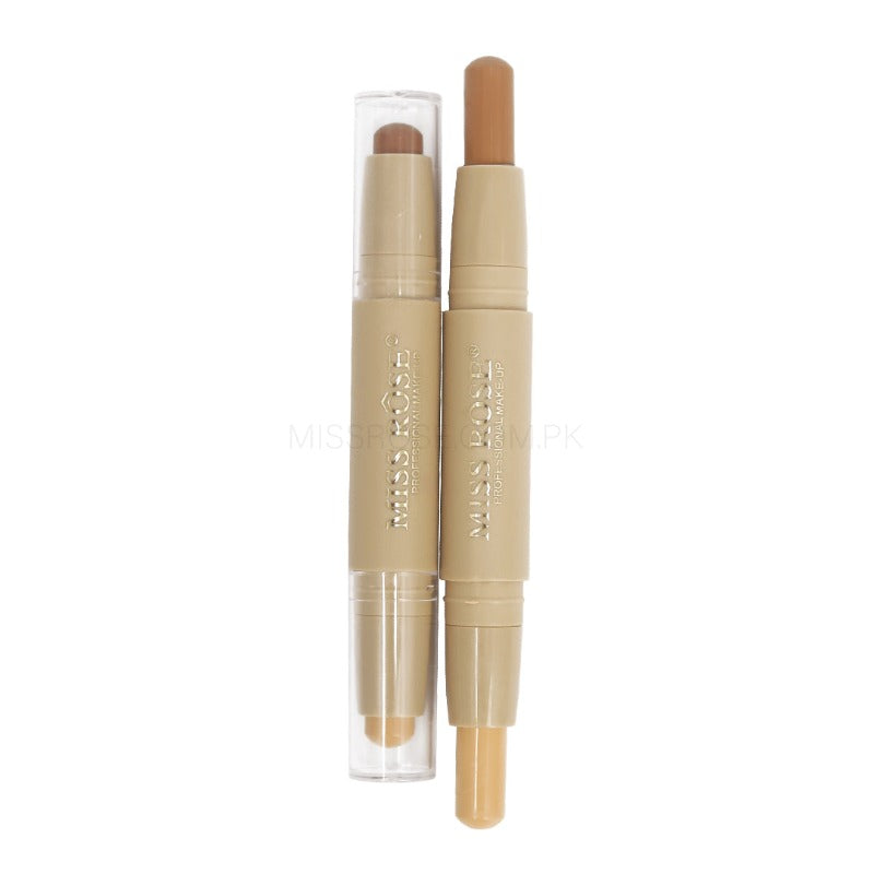 Missrose Nude Dual Ended Highlight and contour stick.