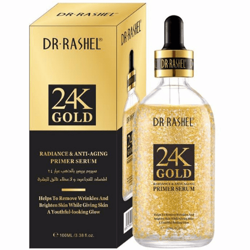 Dr.Rashel 24K Gold Primer Serum For Glow & Anti Aging- 100ml