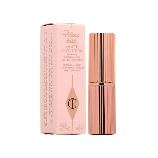 Charlotte Tilbury Matte Revolution  Pillow Talk Lipstick Full size(3.5g) with box