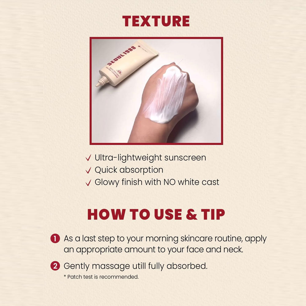 KSECRET SEOUL 1988 Sun : Pine Tree + Ceramide 50ml