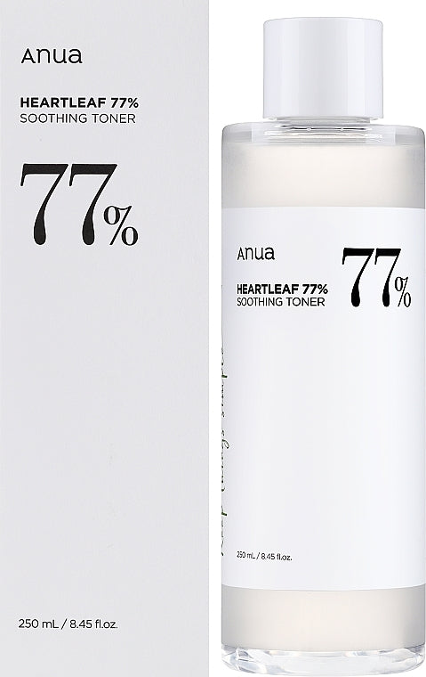 ANUA HEARTLEAF 77% SOOTHING TONER 250ML