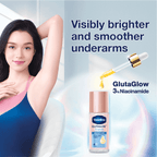 Vaseline BLUE Roll On GlutaGlow Ampoule Bright & Dry Deodorant 45ml