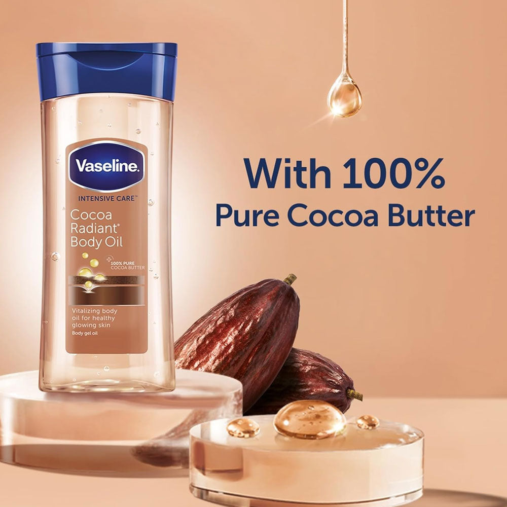 Vaseline Intensive Care Cocoa Radiant Vitalizing Body Oil 200ml